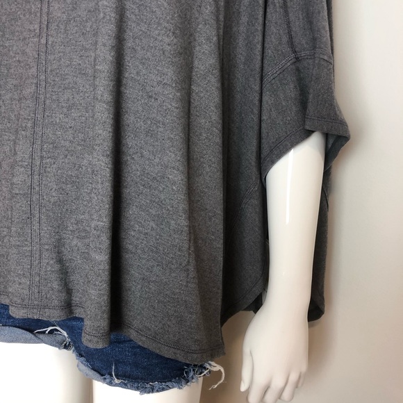 Kensie Performance Cowl Neck Poncho Oversized - Picture 8 of 14